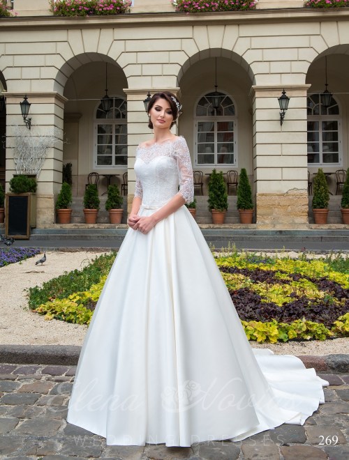 Свадебное платье с карманами модель 269 269